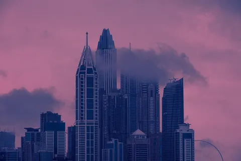 दुबई स्काईलाइन 4K वॉलपेपर · city · 3840×2560