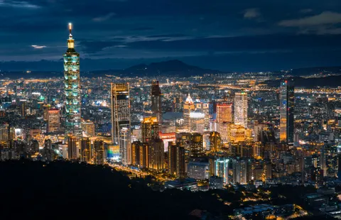 City Skyline at Night 4K Wallpaper · city · 3840×2483
