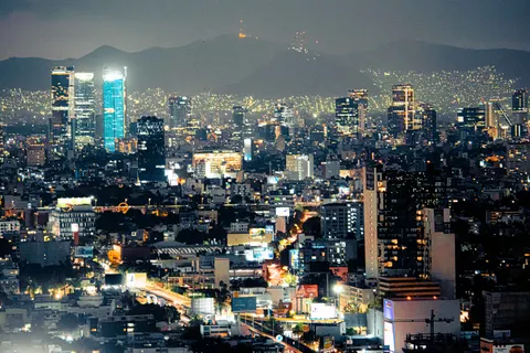 City Skyline at Night 4K Wallpaper · city · 3840×2560