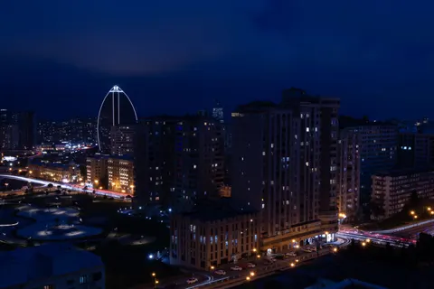 Обои Ночной город 4K · city · 3840×2560