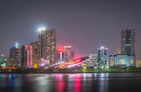 Обои Ночной город 4K · city · 3840×2524