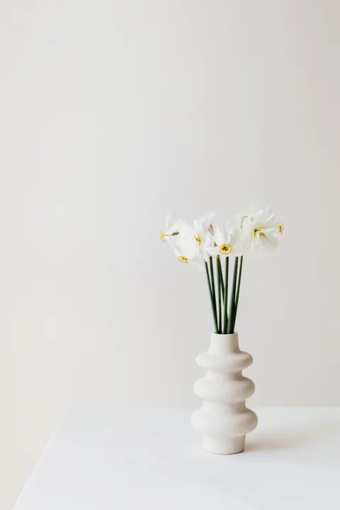 White Blooms Phone Wallpaper · petals · 1440×2160