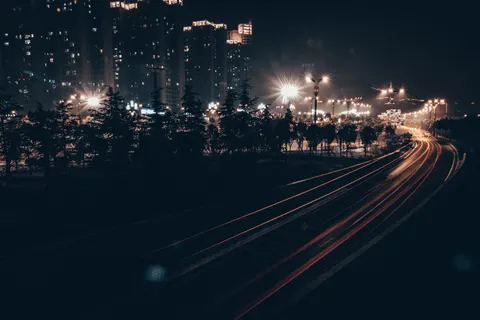 上海夜景 4K桌布 · city · 3840×2560