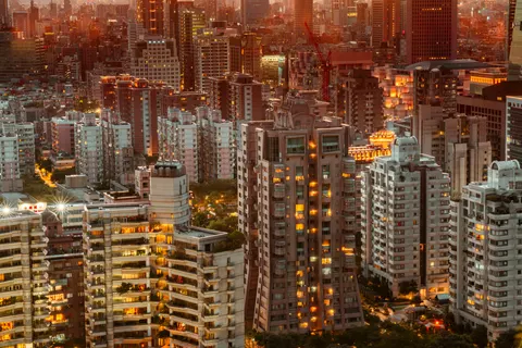 上海夜景 4K桌布 · city · 3840×2561
