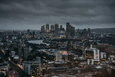 City Skyline at Night 4K Wallpaper · city · 3840×2560