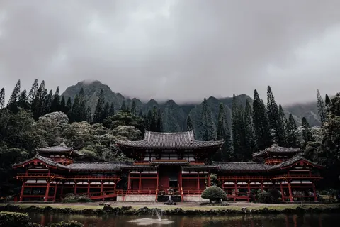 Sfondo Pagoda giapponese 4K · architecture · 3840×2560