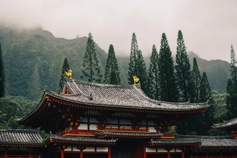 Japanese Pagoda 4K Wallpaper · architecture · 3840×2560