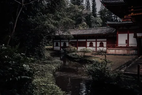 Japanse pagode 4K-achtergrond · architecture · 3840×2560