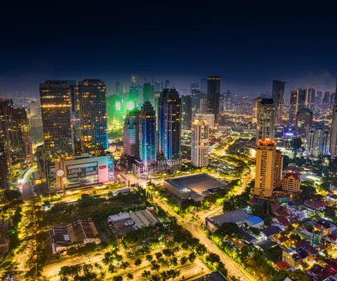 City Aerial 4K Wallpaper · city · 3840×3213