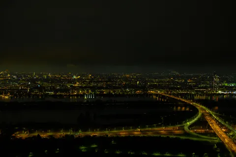 도시 항공뷰 4K 배경화면 · city · 3840×2560
