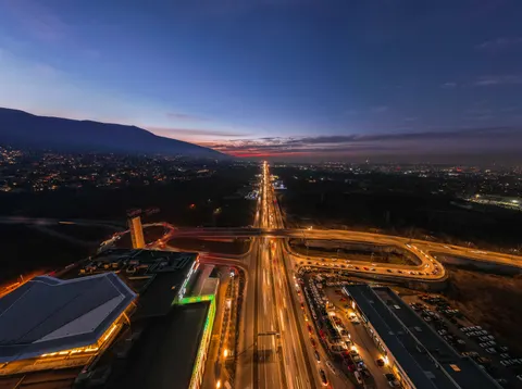 City Aerial 4K Wallpaper · city · 3840×2867