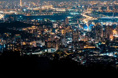 Fondo de pantalla Ciudad aérea 4K · city · 3840×2561