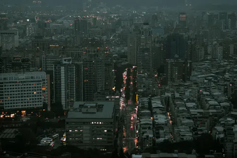 Fondo de pantalla Ciudad aérea 4K · city · 3840×2561