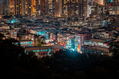 Fondo de pantalla Ciudad aérea 4K · city · 3840×2561