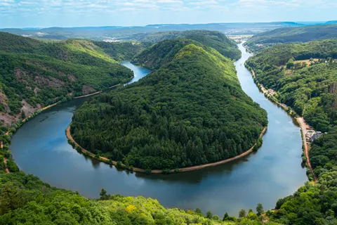 Aerial River 4K Wallpaper · aerial · 3840×2560