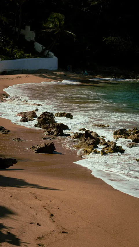 Shore Waves Phone Wallpaper · ocean_v · 1440×2560