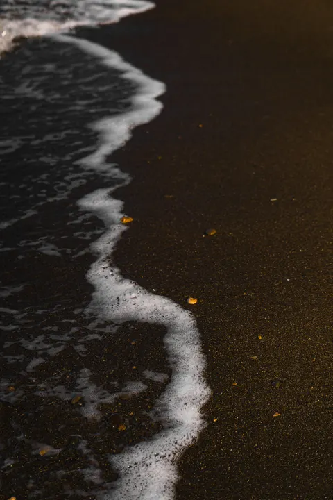 أمواج الشاطئ خلفية للجوال · ocean_v · 1440×2160