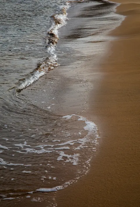 Fond d'écran mobile Vagues sur le Rivage · ocean_v · 1440×2137