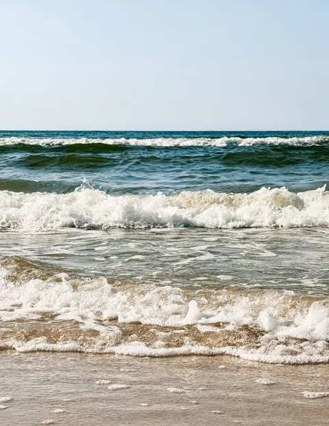 Shore Waves Phone Wallpaper · ocean_v · 1440×1863
