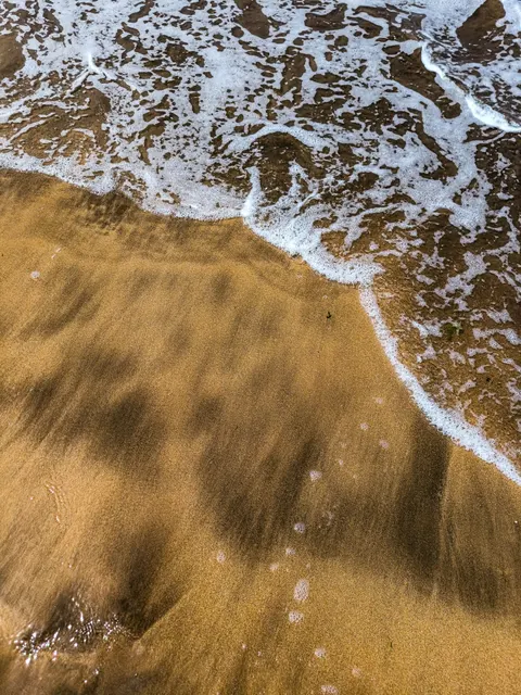 Shore Waves Phone Wallpaper · ocean_v · 1440×1920