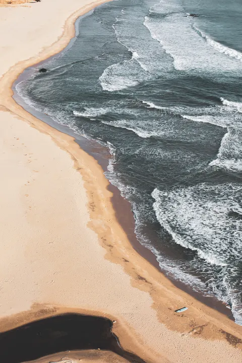 موج‌های ساحل والپیپر موبایل · ocean_v · 1440×2160