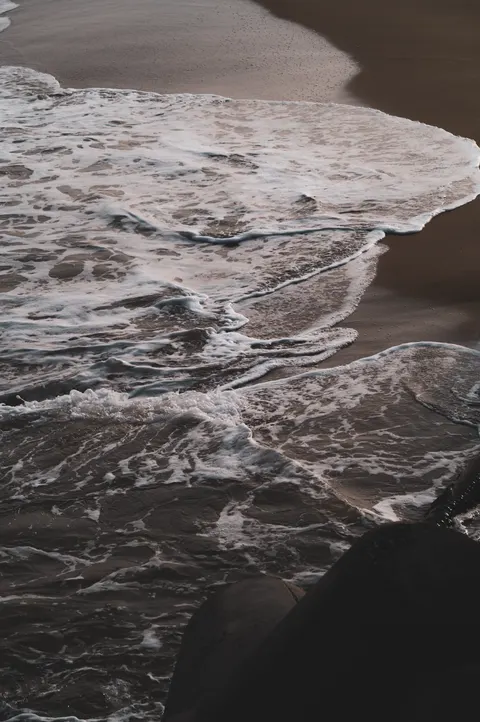 岸邊海浪 手機桌布 · ocean_v · 1440×2166