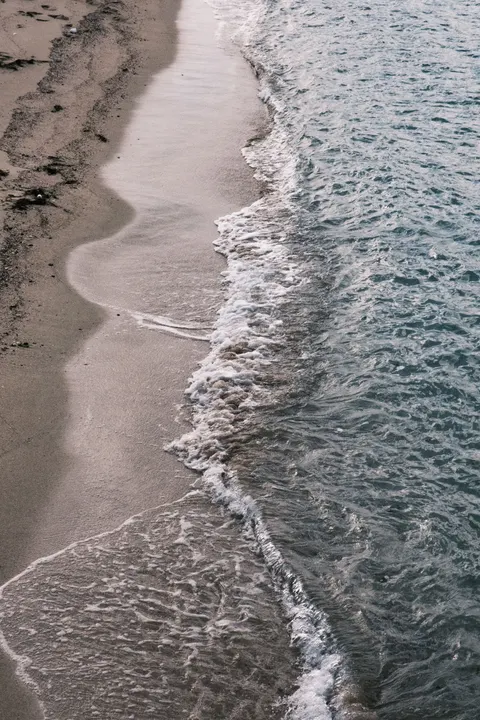أمواج الشاطئ خلفية للجوال · ocean_v · 1440×2160