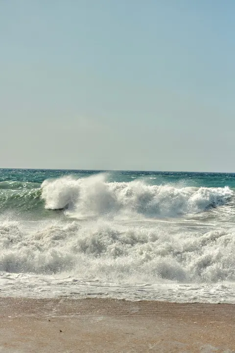टकराती लहर मोबाइल वॉलपेपर · ocean_v · 1440×2160