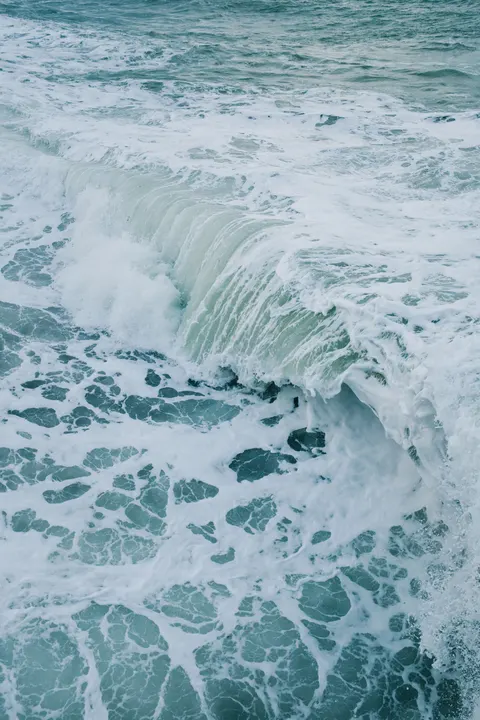 Fond d'écran mobile Vague qui Déferle · ocean_v · 1440×2160