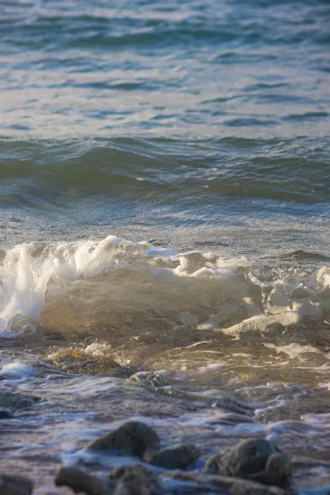 موج در حال شکستن والپیپر موبایل · ocean_v · 1440×2160