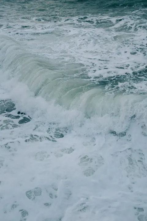 موج در حال شکستن والپیپر موبایل · ocean_v · 1440×2160