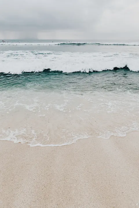 موج در حال شکستن والپیپر موبایل · ocean_v · 1440×2164