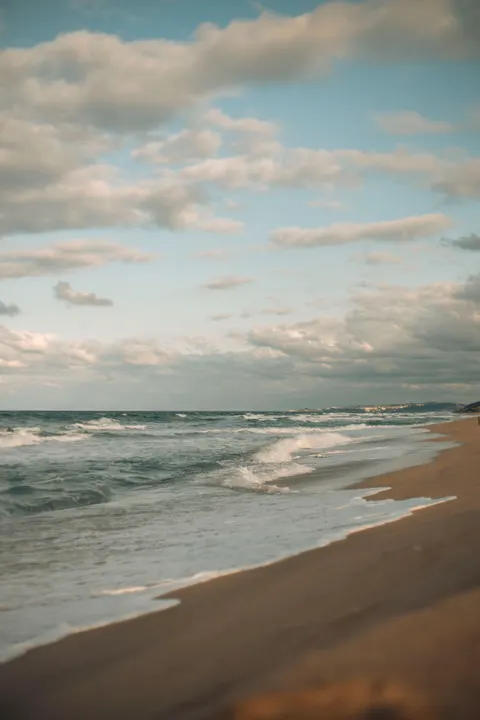 Shore Waves Phone Wallpaper · ocean_v · 1440×2160