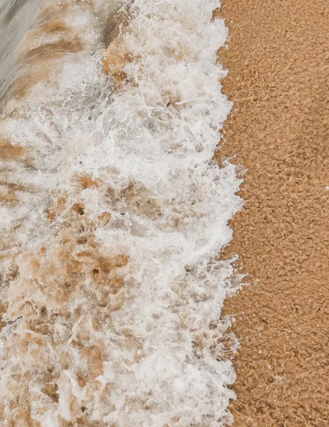 岸边海浪 手机壁纸 · ocean_v · 1440×1863