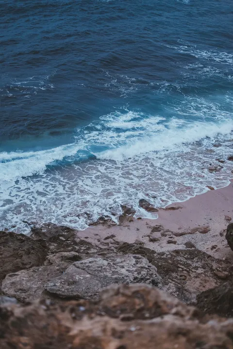 Shore Waves Phone Wallpaper · ocean_v · 1440×2160