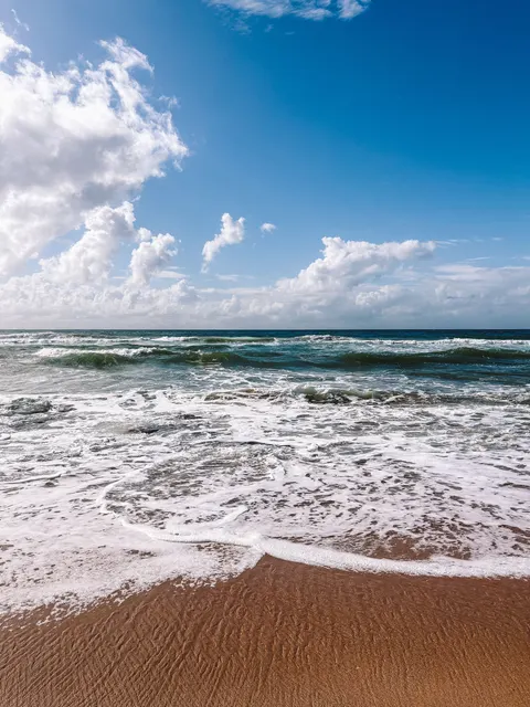 Shore Waves Phone Wallpaper · ocean_v · 1440×1920
