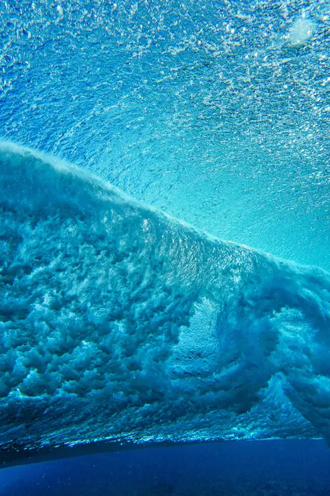 Underwater Blue Phone Wallpaper · ocean_v · 1440×2160
