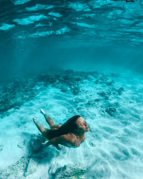 Underwater Blue Phone Wallpaper · ocean_v · 1440×1800