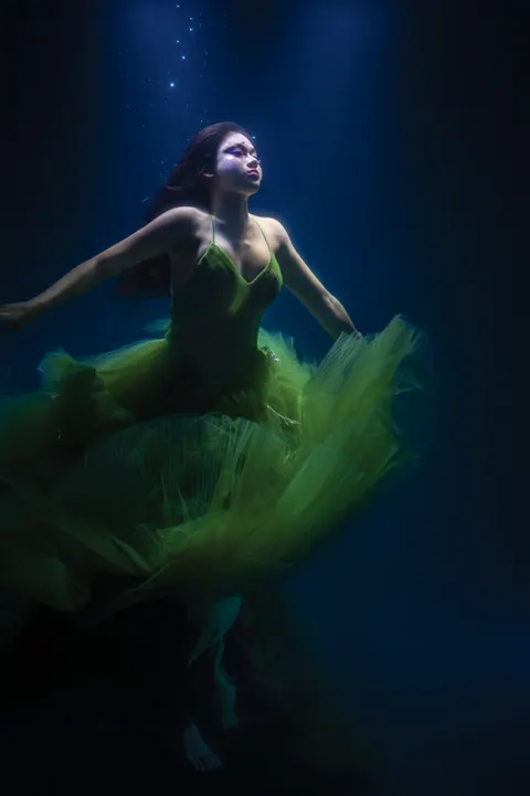 Underwater Blue Phone Wallpaper · ocean_v · 1440×2160