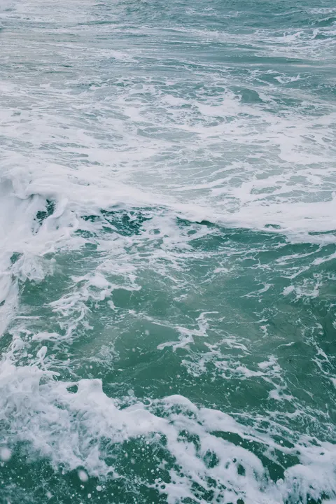 Fondo de Pantalla para Móvil Espuma de Mar · ocean_v · 1440×2160
