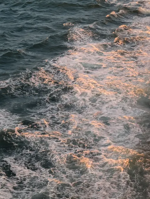 海浪泡沫 手機桌布 · ocean_v · 1440×1913