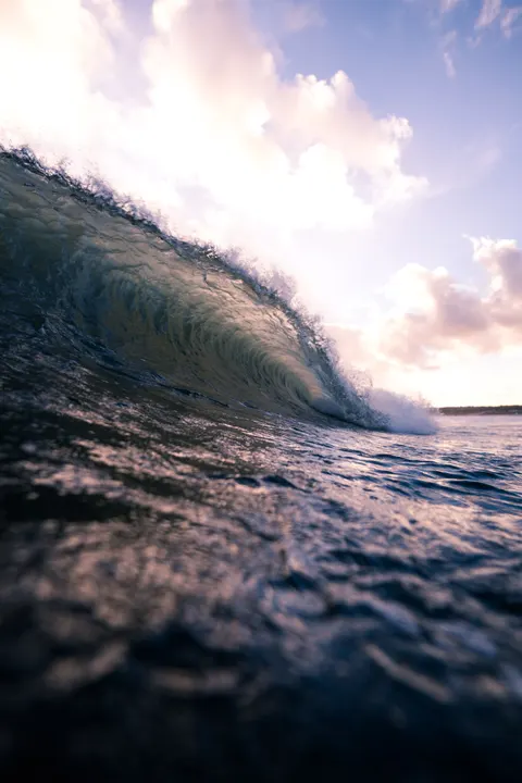 Crashing Wave Phone Wallpaper · ocean_v · 1440×2159