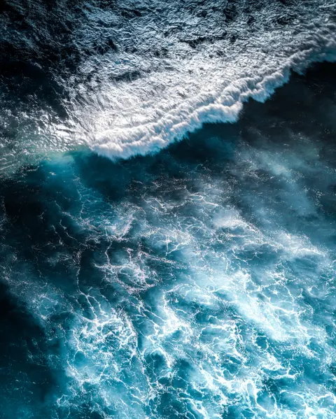 موجة تتكسر خلفية للجوال · ocean_v · 1440×1800
