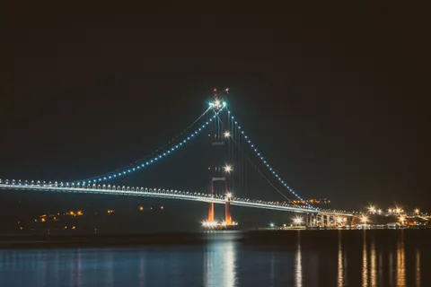 Обои Городской мост 4K · city · 3840×2560