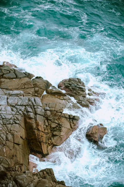टकराती लहर मोबाइल वॉलपेपर · ocean_v · 1440×2160