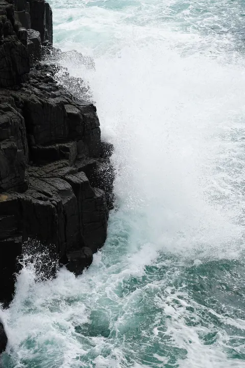 Onda Quebrando Papel de Parede para Celular · ocean_v · 1440×2160