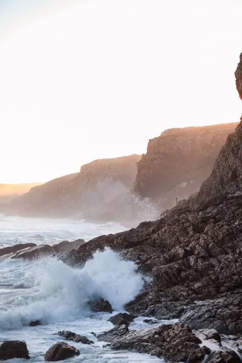 موج در حال شکستن والپیپر موبایل · ocean_v · 1440×2160