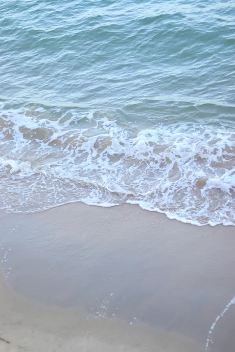 岸边海浪 手机壁纸 · ocean_v · 1440×2160