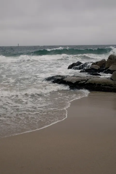 Shore Waves Phone Wallpaper · ocean_v · 1440×2160