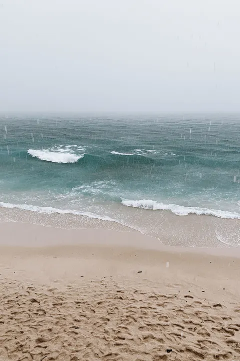 Shore Waves Phone Wallpaper · ocean_v · 1440×2164